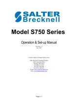 Brecknell 750 series User manual