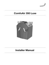 Zehnder COMFOAIR 350 User manual