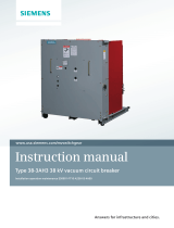 Siemens 38-3AH3 38 kV User manual