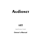 Audionet ART Owner's manual