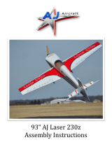 AJ Aircraft Laser 230z Assembly Instructions Manual
