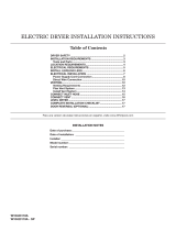 Whirlpool WED96HEAU User manual