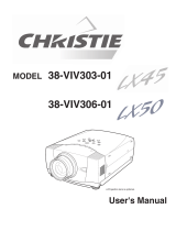 Christie Digital Systems LX50 User manual