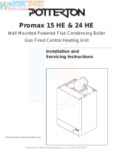 Potterton Promax 24 HE Installation And Servicing Instructions