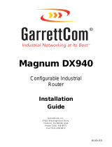 GarrettCom Magnum DX940 Installation guide
