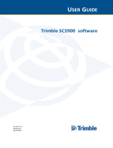 TRIMBLE SCS900 User guide