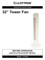 LLOYTRON F1321WH Operating Instructions Manual