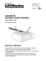 Chamberlain 1280R 1/2 HP Owner's manual