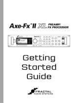 Fractal Axe-Fx II XL Getting Started Manual