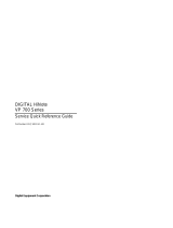 Digital Equipment HiNote VP 700 Series Service Quick Reference Manual