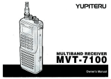 Yupiteru MVT-7100 Owner's manual