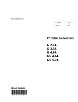 Wacker Neuson G 3.3A User manual