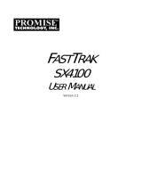 Promise Technology FastTrak SX4100 User manual