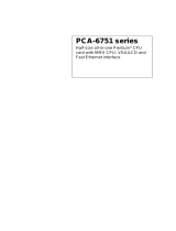 Advantech PCA-6751 Series User manual