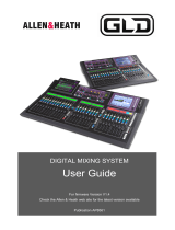 ALLEN & HEATH GLD Digital Audio Mixing System User manual