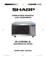 Sharp R-27STM-A User manual