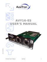 AuviTran AVY16-ES User manual