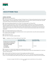 Cisco CP-7911G User manual