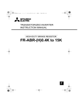 Mitsubishi Electric FR-ABR-H1.5K User manual