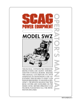 Scag Power Equipment SWZ Hydro Drive User manual