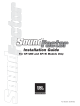 JBL Professional SF15i User manual