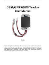 GPS Tracker GPS303CD User manual