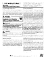 GOODMAN SSZ160481 Series Installation guide