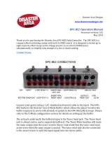 Disaster Area Design DPC-8EZ Operating instructions