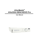 AVerMedia Technologies EB5416DVD User manual