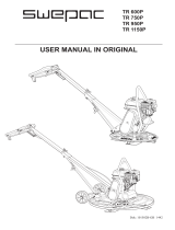 swepac TR 750P User manual