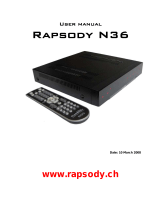 Conrad RAPSODY N36 User manual