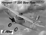 E-flight Nieuport 17 250 Slow Flyer Assembly Manual