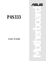 Asus P4S333 User manual