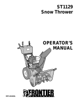 Frontier ST1028 User manual