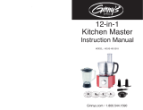 Ginnys 12 in 1 Kitchen Master - HOUS-HS-3318 Owner's manual
