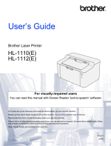 Brother HL-1112 Owner's manual