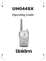 Uniden UH044SX User manual