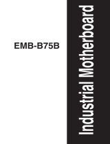 Aaeon EMB-B75B User manual