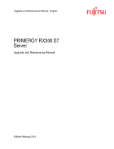 Fujitsu PRIMERGY RX300 S7 User manual