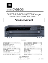 JBL DVD600 II User manual