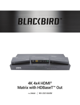 BLACK BIRD 4K 4×4 HDMI Matrix User guide