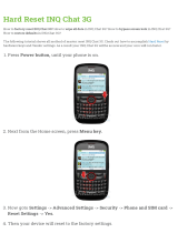 INQ  Chat 3G User manual