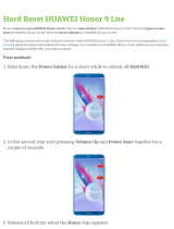 Huawei Honor 9 lite User manual