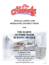 Hardy H25 Installation And Operating Instructions Manual