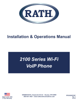 Rath 2100 series Operating instructions