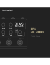 Positive Grid BIAS DISTORTION User manual