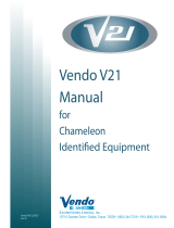 VENDO V21 User manual