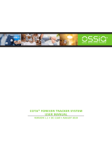 OSSIA Cota Forever Tracker System User manual