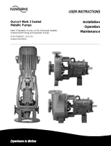Flowserve Durco Mark 3 Sealed Metallic Pumps User Instructions