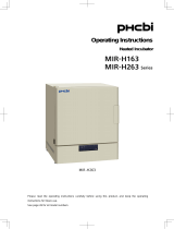 Phcbi MIR-H263-PA Operating Instructions Manual